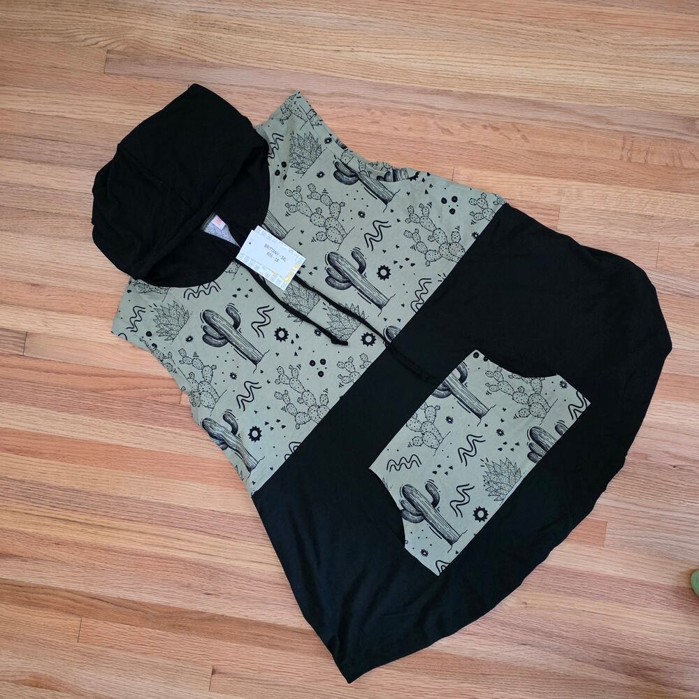 NWT LuLaRoe Brittany Desert print sleeveless tank sz 3XL